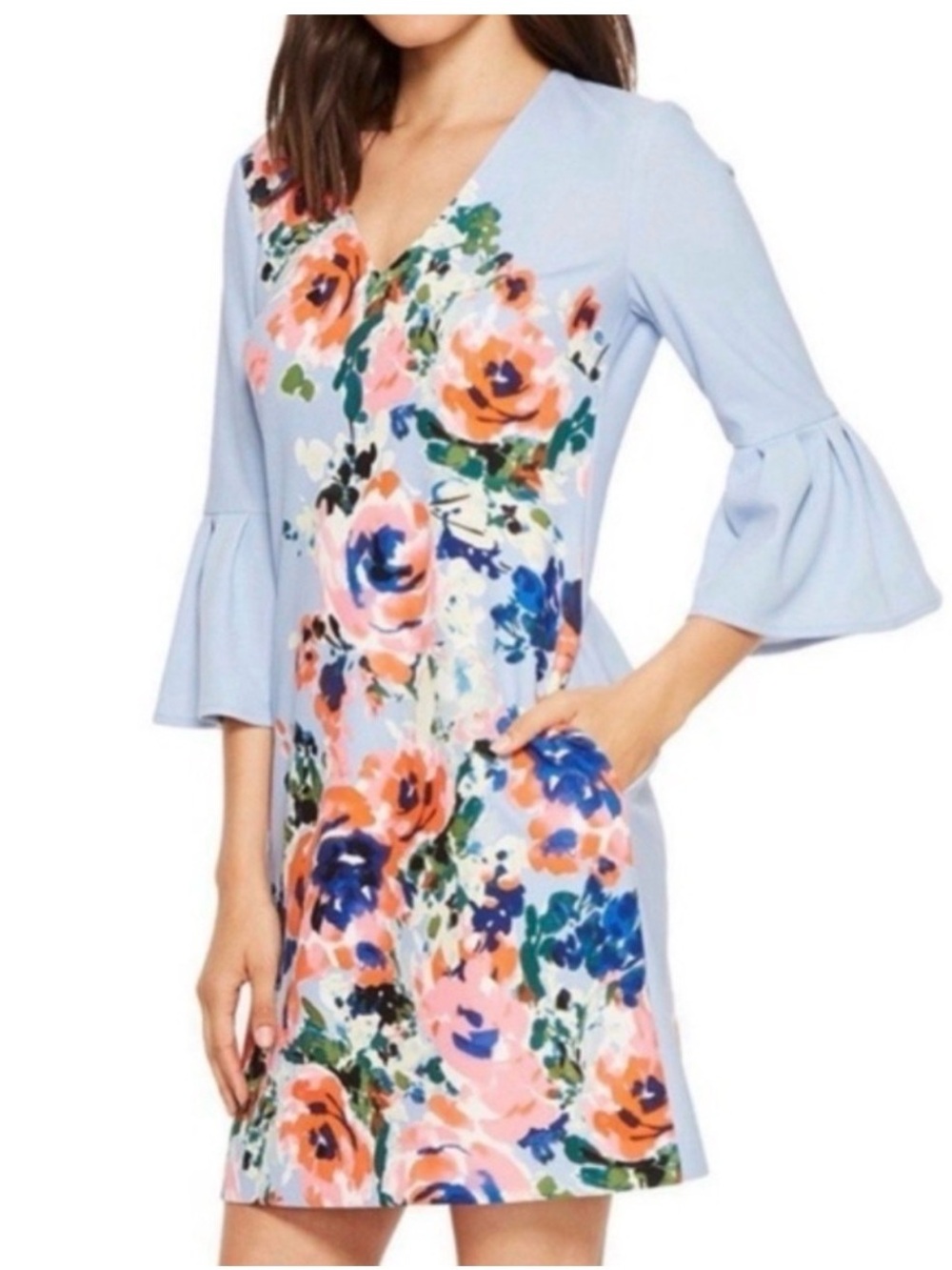 Donna Morgan, Floral Perfection, Worn Once & Totally Loved, SIze 14!